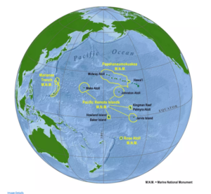 図 1 - 太平洋遠隔海洋国定公園